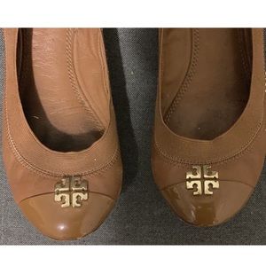 Tory Burch Jolie Logo Ballerina Flat